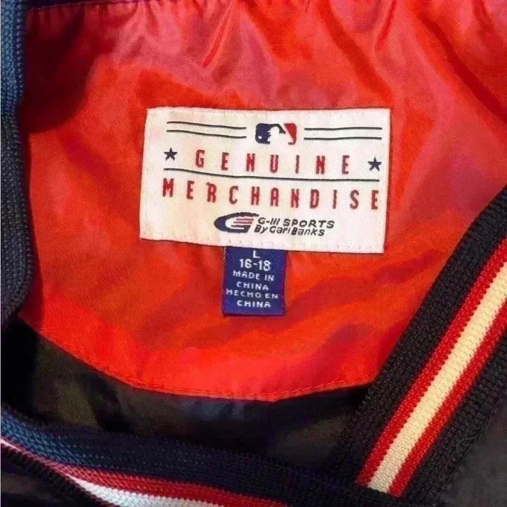Minnesota Twins baseball pullover size L 16/18, Embroidered logo front/backside - Picture 2 of 12